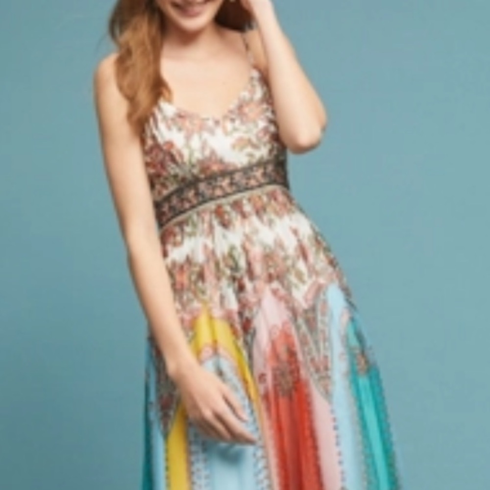 Anthropologie Virginia Maxi Dress